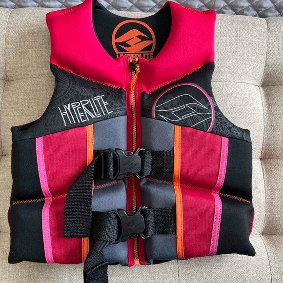 Hyperlite Swim Hyperlite Kids Life Vest Youth 5 90 Ibs System Cga